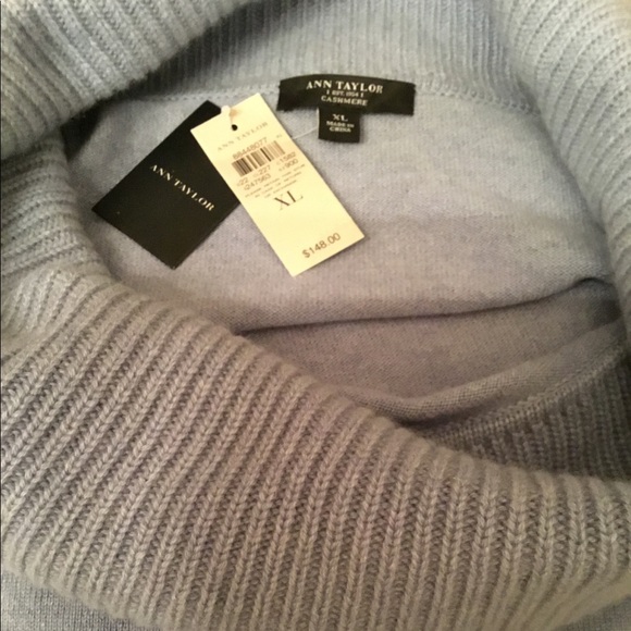 New Ann Taylor 100% Cashmere Sweater Size XL - Picture 2 of 8